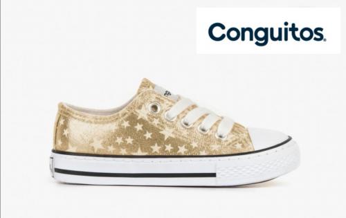Imagen principal Zapatillas niña estrellas platino Conguitos