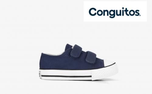 Imagen principal Zapatillas de lona bebes marino Conguitos 