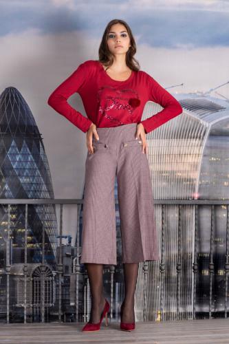 Imagen principal PANTALÓN CULOTE CUADROS TALLA S.