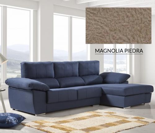 Imagen principal SOFA CHAISELONGUE ALAMO,DERECHA VISTO DE FRENTE PIEDRA