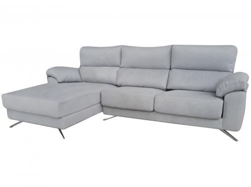 Imagen principal SOFA CHAISELONGUE NATURE CONGA FRENTE IZQUIERDO COLOR PLATA