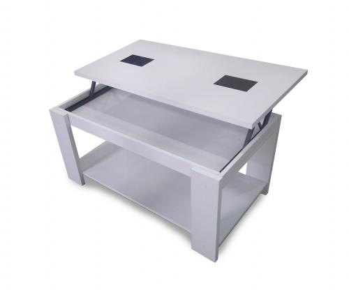 Imagen principal MESA CENTRO ELEVABLE M82 COLOR BLANCO