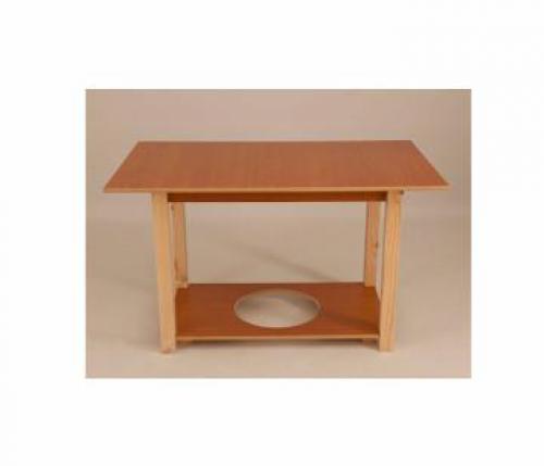 Imagen principal MESA CAMILLA 110X70 CRUDA SERIE BASIC (INCLUYE TARIMA)
