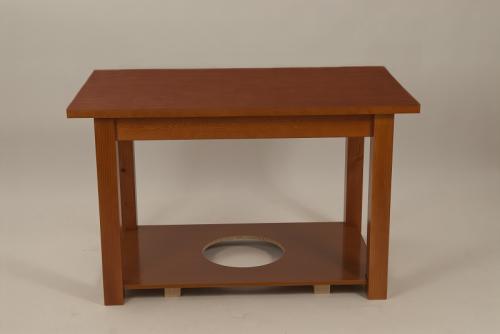 Imagen principal MESA CAMILLA MADERA 120X70 CONVERTIBLE EN MESA DE CENTRO SERIE ELITE (COLOR CEREZO)
