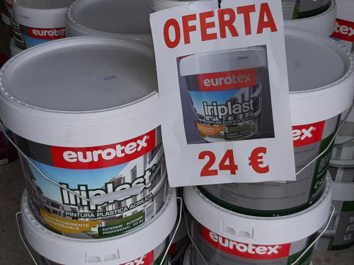 Imagen principal Pintura plástica EUROTEX, 12l.