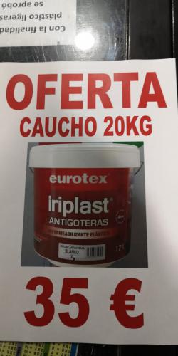 Imagen principal Pintura antigotera (caucho) 20 kg. Rojo fibrado