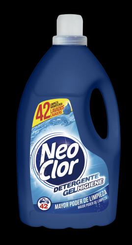 Imagen principal NEOCLOR DETERGENTE LIQUIDO HIGIENE 2,94 LITROS 42 LAVADOS (CAJA 3 UNDS)