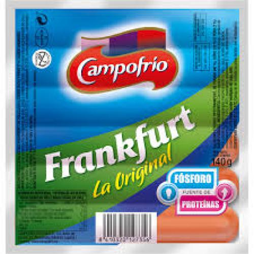 Imagen principal Salchicha Frankfurt Campofrio 6 unid.