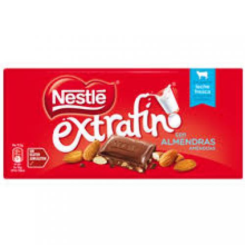 Imagen principal Chocolate Nestle Extrafino con Leche y Almendras. 