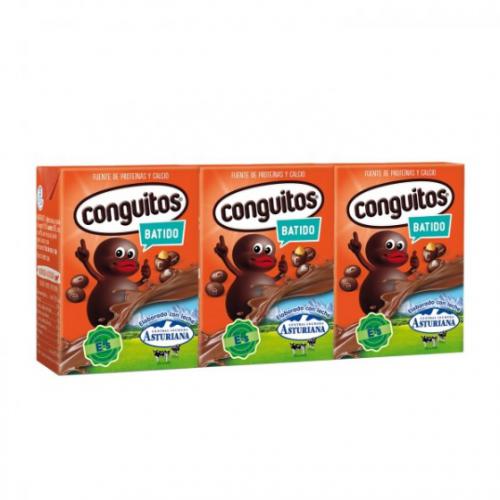 Imagen principal Batido Asturiana Conguito 200ML Caja 18 uds.