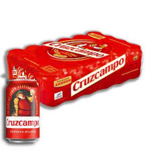 Imagen principal CRUZCAMPO Cerveza pack 24 latas 33 cl