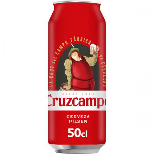 Imagen principal CRUZCAMPO Cerveza pack 24 latas 50 cl
