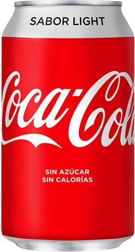 Imagen principal COCA COLA LIGHT LATA CAJA 24 UDS.