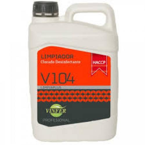 Imagen principal Limpiador Desinfectante Clorado V104 5 Litros
