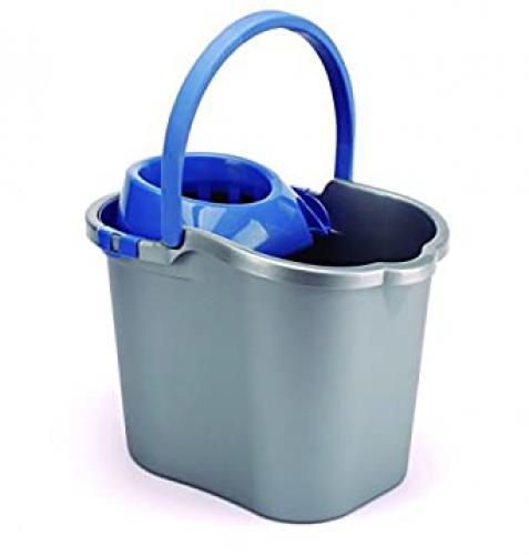 Imagen principal Cubo con Escurridor y Asa Plástica, 16 L