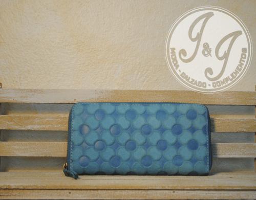 Imagen principal CARTERA ESTAMPADO AZUL