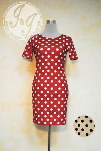 Imagen principal VESTIDO CORTO LUNARES