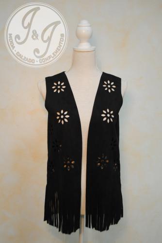 Imagen principal CHALECO FLECOS NEGRO