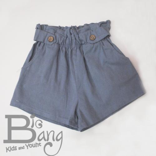 Imagen principal PANTALÓN CORTO BOTONES AZUL