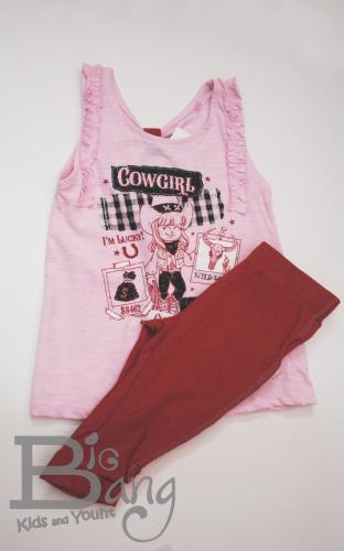 Imagen principal CONJUNTO LEGGINS PIRATA PETITE