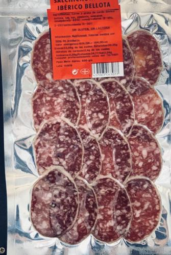 Imagen principal SALCHICHON IBERICO EXTRA SOBRES DE 0.100 GRAMOS 