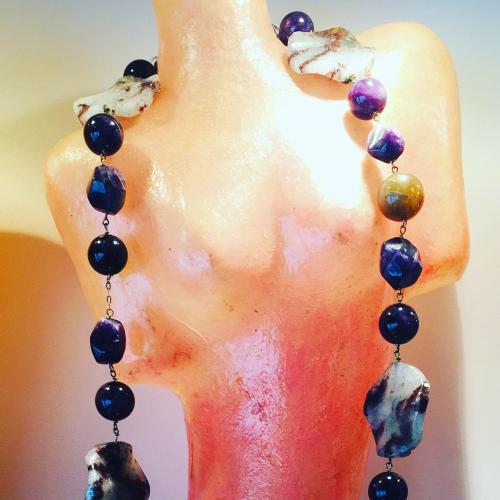 Imagen principal Collar Piedras naturales 