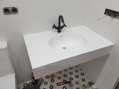 Imagen principal ENCIMERA DE BAÑO KRION 1 LAVABO