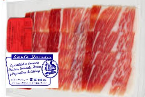 Imagen principal Jamon al corte Iberico Cebo Campo Pak. de 150 gr. (Producto recien cortado y envasado)