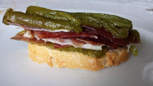 Imagen principal Pimiento frito con Jamon Iberico
