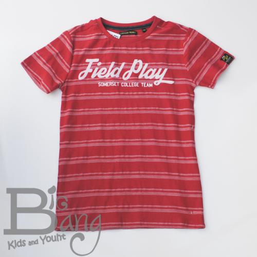 Imagen principal CAMISETA RAYAS ROJA