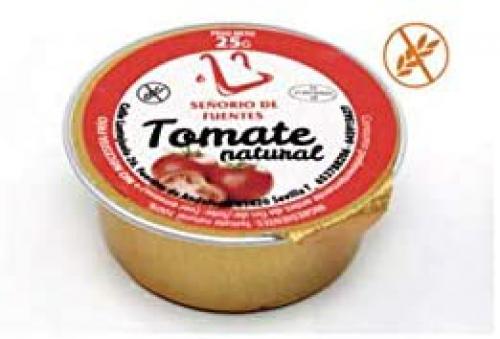 Imagen principal MONODOSIS TOMATE NATURA 25 GRS. CAJA 30 UDS.