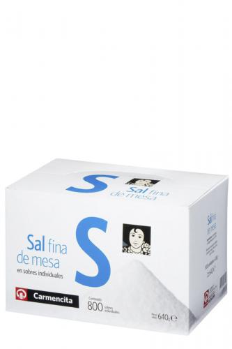 Imagen principal SAL COMUN MONODOSIS, CAJA 800 SOBRES