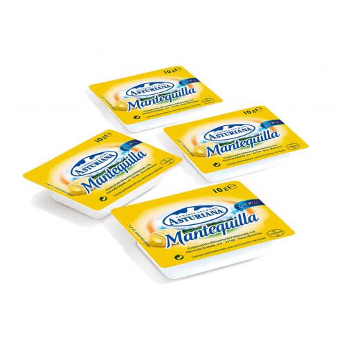 Imagen principal MANTEQUILLA CENTRAL LECHERA ASTURIANA MICROBARQUETA 10 GR,120 UD.