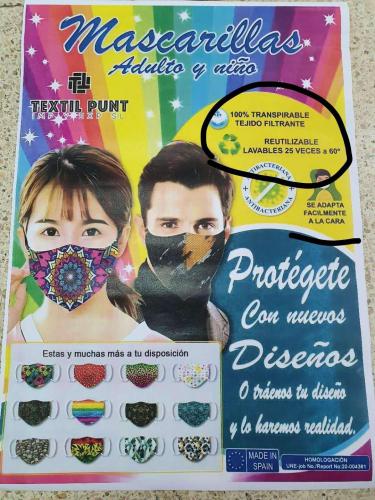 Imagen principal Mascarillas higiénicas