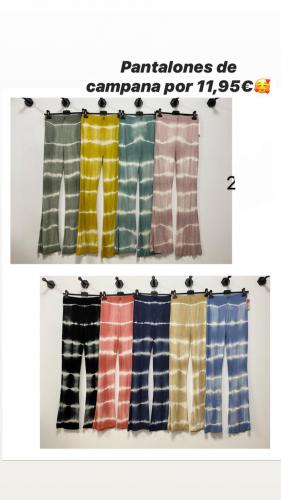 Imagen principal PANTALÓN CAMPANA ESTAMPADO