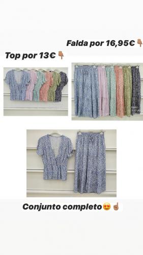 Imagen principal CONJUNTO FALTA Y TOP