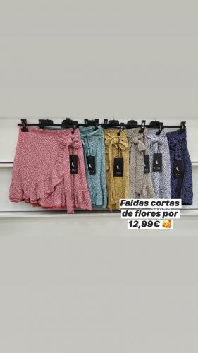 Imagen principal FALDA CORTA FLORES