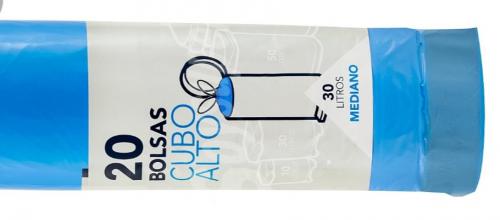 Imagen principal Bolsa Basura 30 L. de 55x55 Paquete de 15 unidades. 
