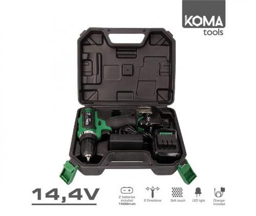 Imagen principal Taladro/atornillador de bateria KOMA
