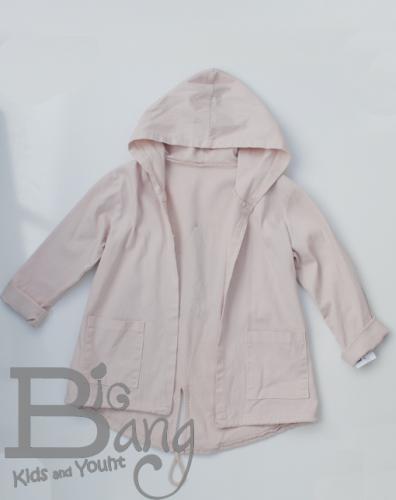 Imagen principal PARKA ROSA ESTRELLA LENTEJUELAS