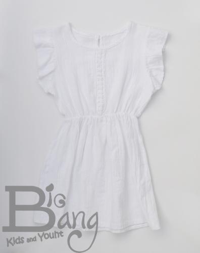Imagen principal VESTIDO LINO  BLANCO