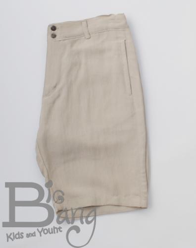 Imagen principal PANTALÓN CORTO NIÑO CAMEL