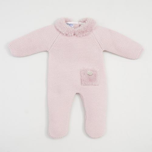 Imagen principal Pelele Teddy rosa empolvado Pangasa 1001600