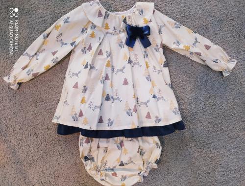 Imagen principal Vestido y braguita todo tela tejido exclusivo Pangasa 1002273