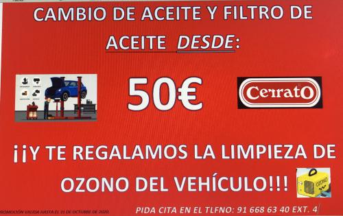 Imagen principal CAMBIO DE ACEITE+FILTRO ACEITE