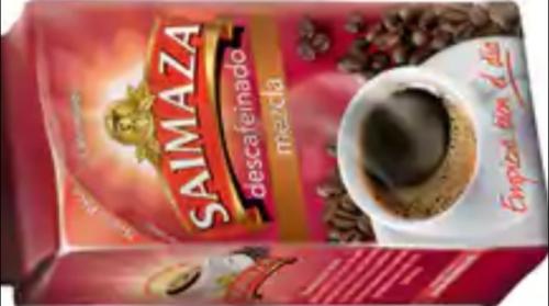 Imagen principal Cafe Saimaza Descafeinado Mezcla 250 gramos. 