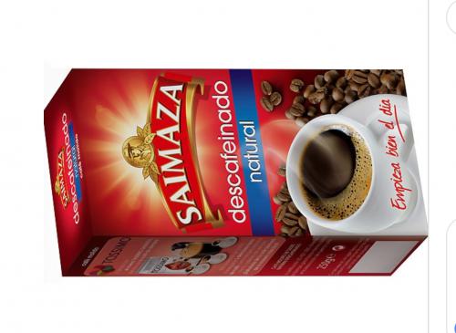 Imagen principal Cafe Saimaza Descafeinado Natural 250 gramos. 