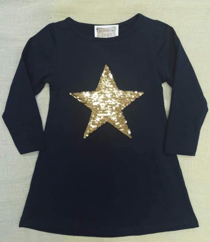 Imagen principal VESTIDO ESTRELLA DORADA