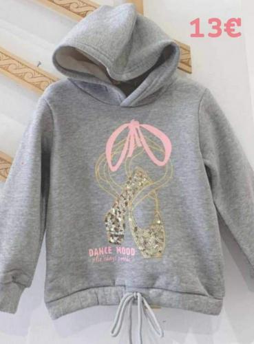 Imagen principal SUDADERA DANCE HOOD GRIS