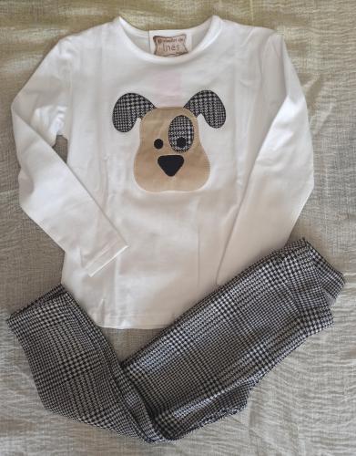 Imagen principal CONJUNTO PERRITO CUADROS